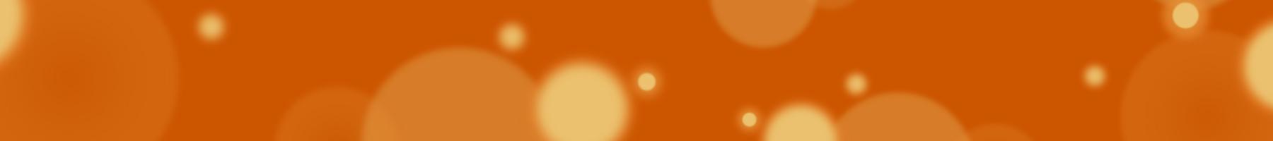 Orange colour banner with light speck graphics overlayed